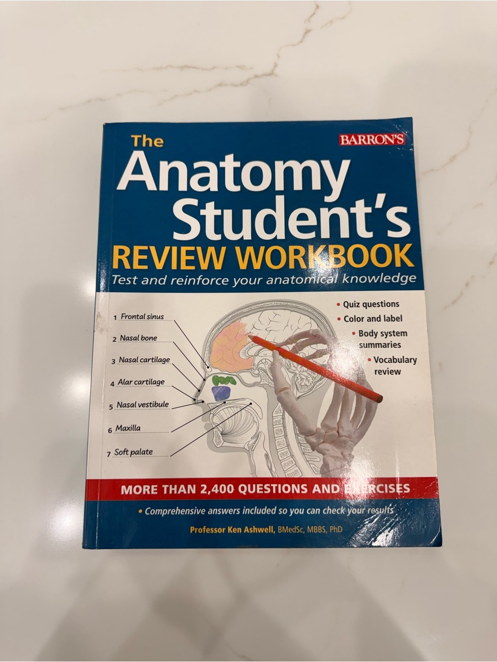 Barton’s the anatomy students review workbook